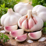 Hvitløk ‘Morado’ 100 g – Spansk sort med fyldig smak og vakre lilla fedd