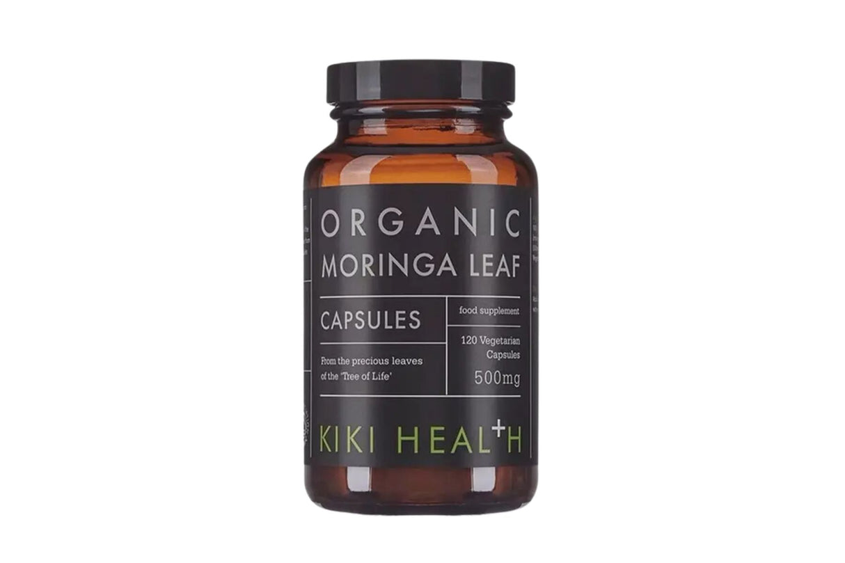 Kiki Health Moringa Øko 120 kapsler – Naturlig Energi og Velvære