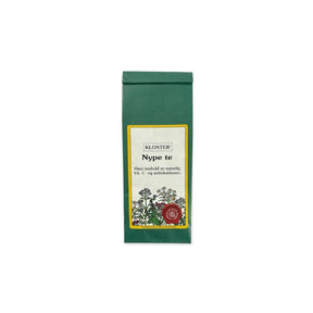 Kloster Nypete er en ren, naturlig koffeinfri te av tørkede nyper