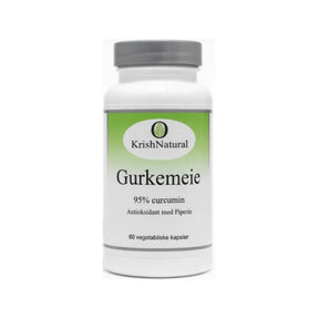KrishNatural gurkemeie kapsler med 95 prosent curcumin