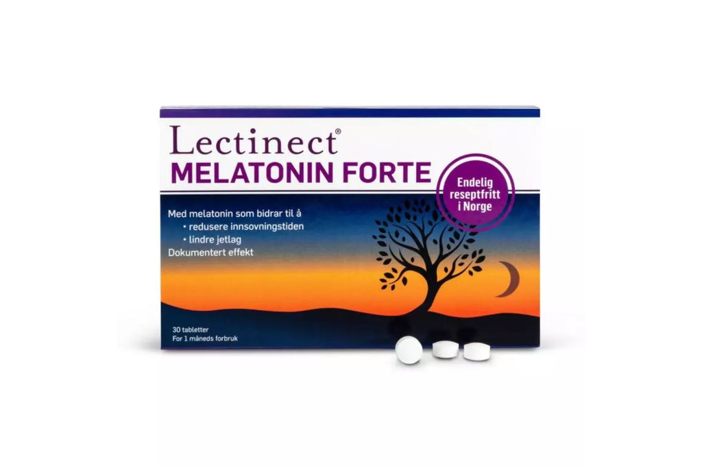 Lectinect Melatonin Forte 30 tab – Rask hjelp for bedre innsovning