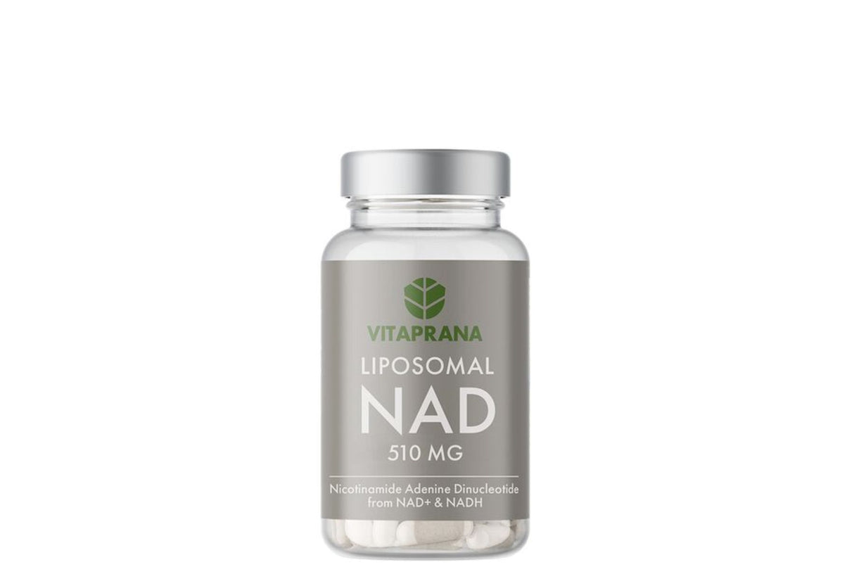 Liposomal NAD+ med NADH 510 mg 30 kapsler – Høydosert NAD+ i liposomal form