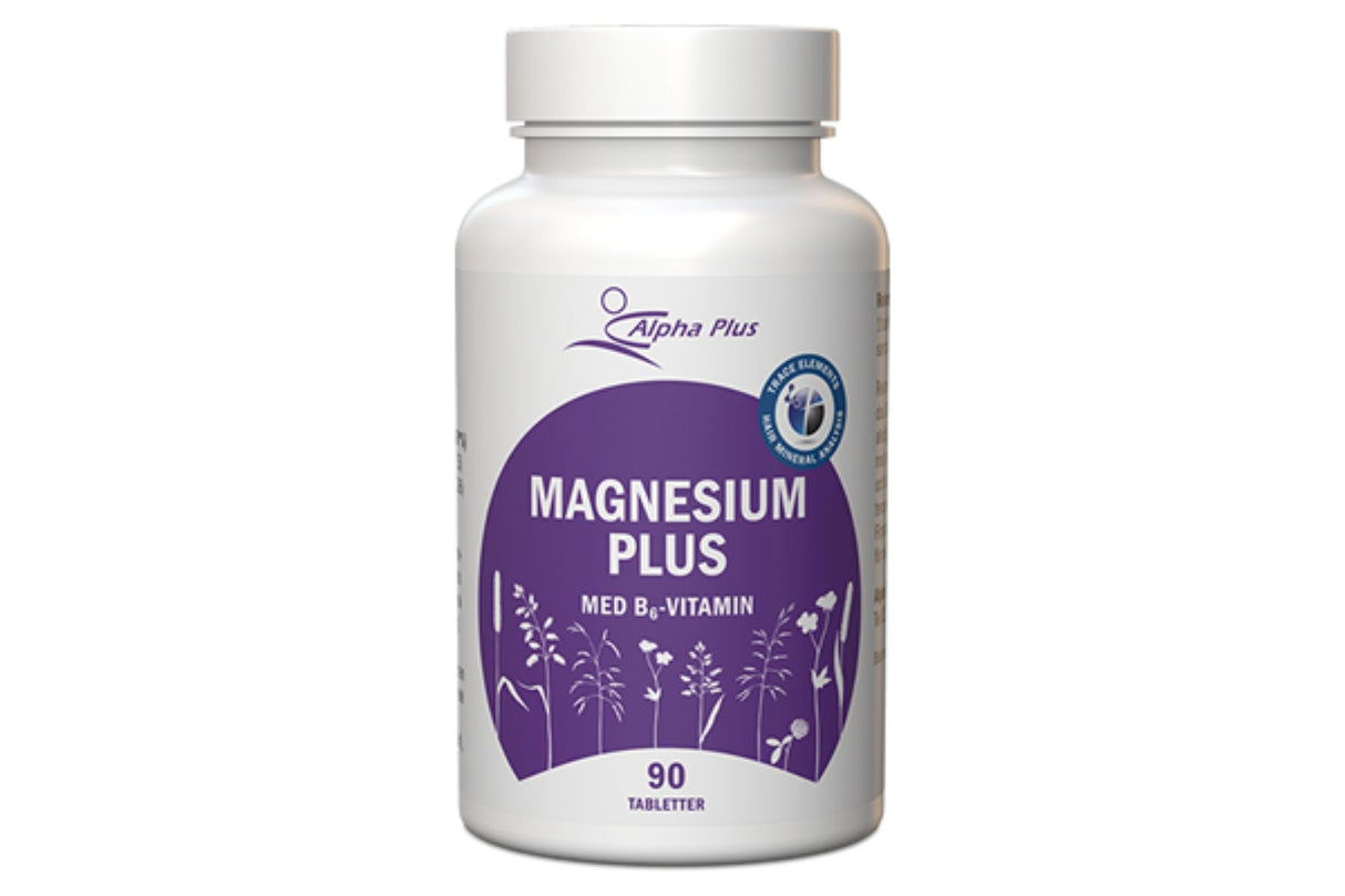 Magnesium Plus 90 tabletter – Støtte for muskler, nerver og energi