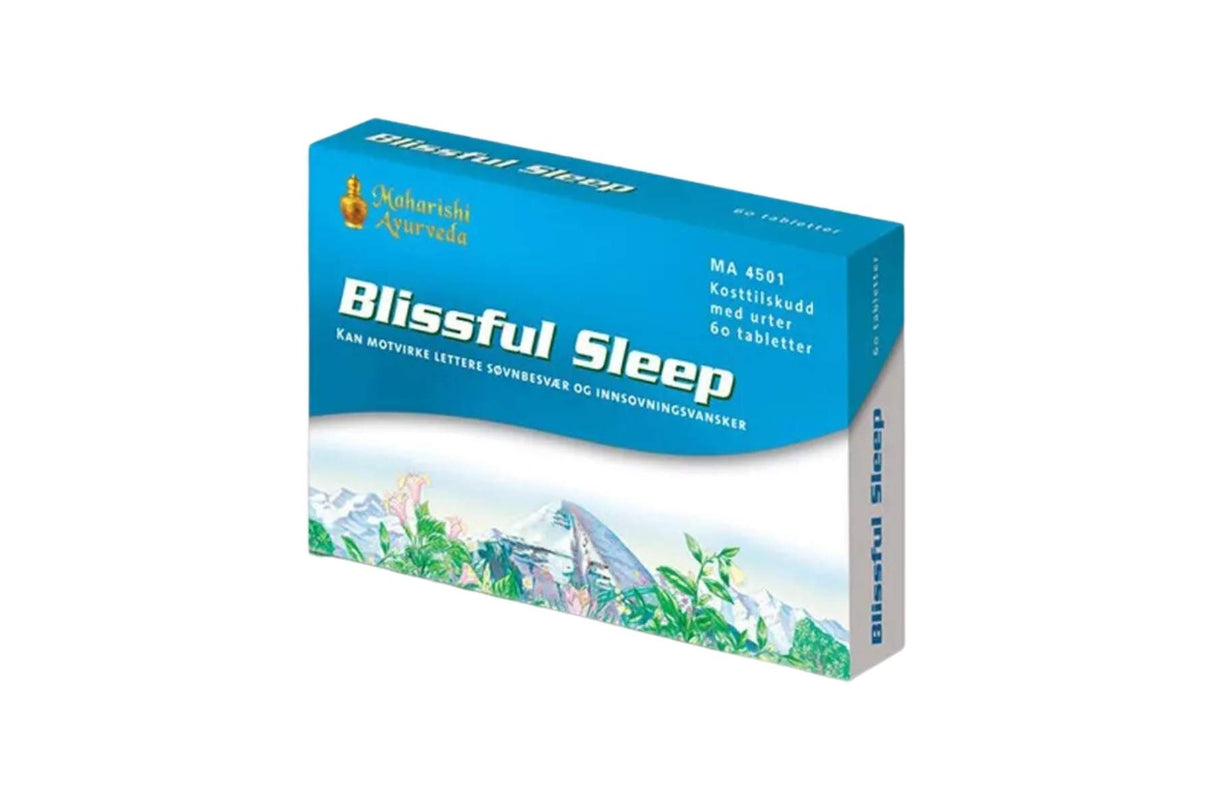 Maharishi Ayurveda Blissful Sleep 60 tab – Naturlig Søvnforbedring og Avslapning