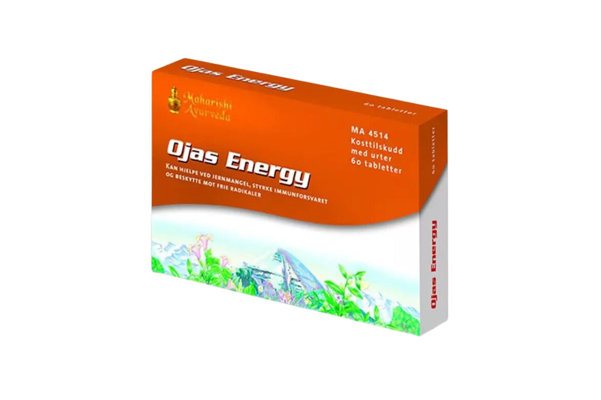 Maharishi Ayurveda Ojas Energy – Ayurvedisk Energitilskudd for Vitalitet og Hverdagsstyrke (60 tabletter)