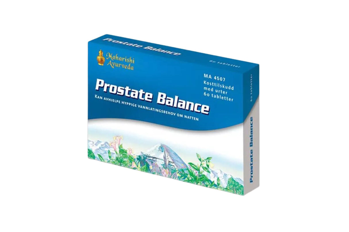 Maharishi Ayurveda Prostate Balance – Støtte for Prostatahelse og Normal Vannlating (60 tabletter)