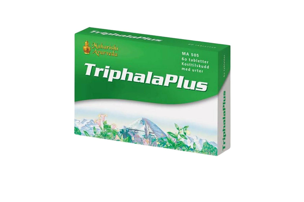 Maharishi Ayurveda Triphala Plus 60 tab – For sunn fordøyelse og mot treg mage