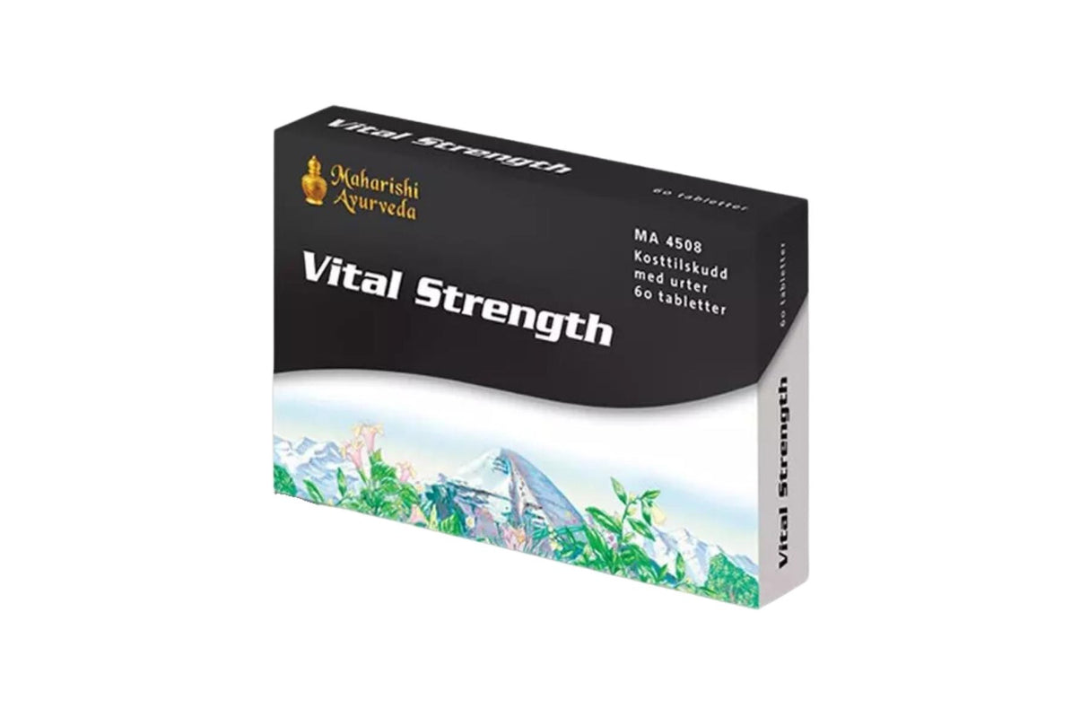 Maharishi Ayurveda Vital Strength 60 tabletter – For bedre energi og hormonbalanse