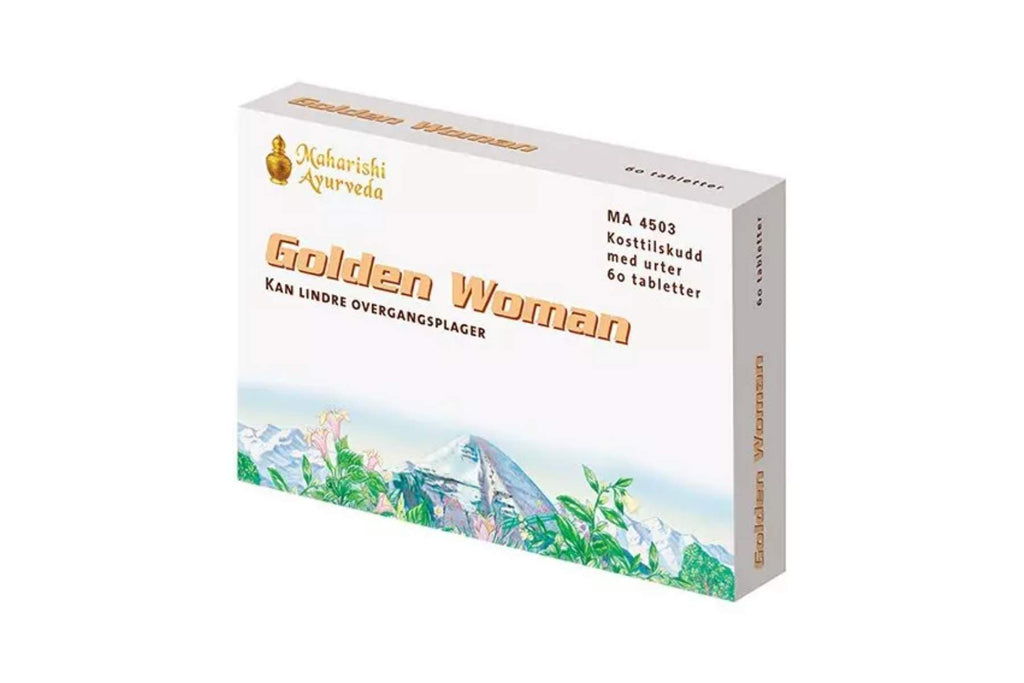 Maharishi Golden Woman 60 tab – For lindring av overgangsplager