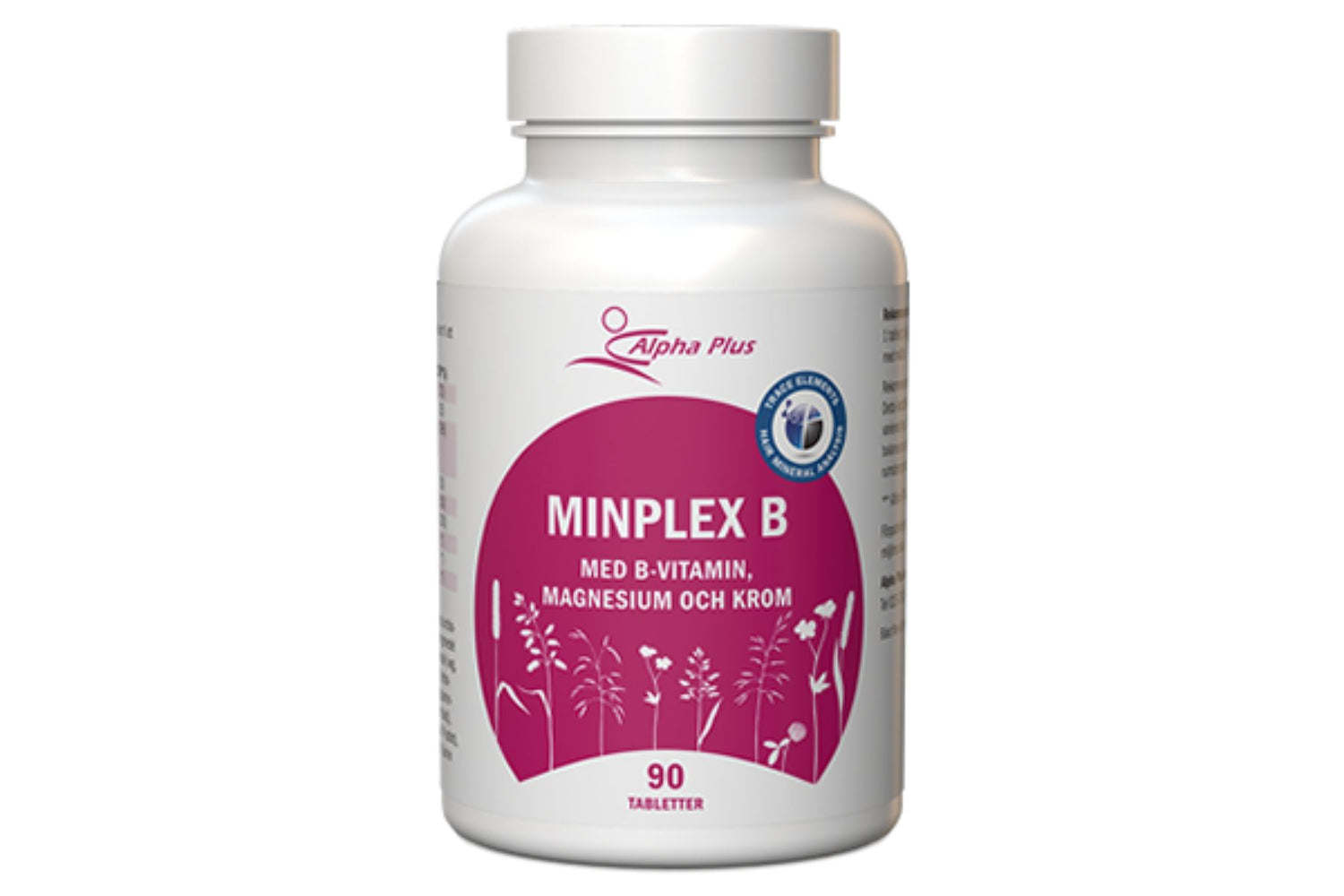 MinPlex B 90 tabletter – Støtte for nervesystem, blodsukker og balanse