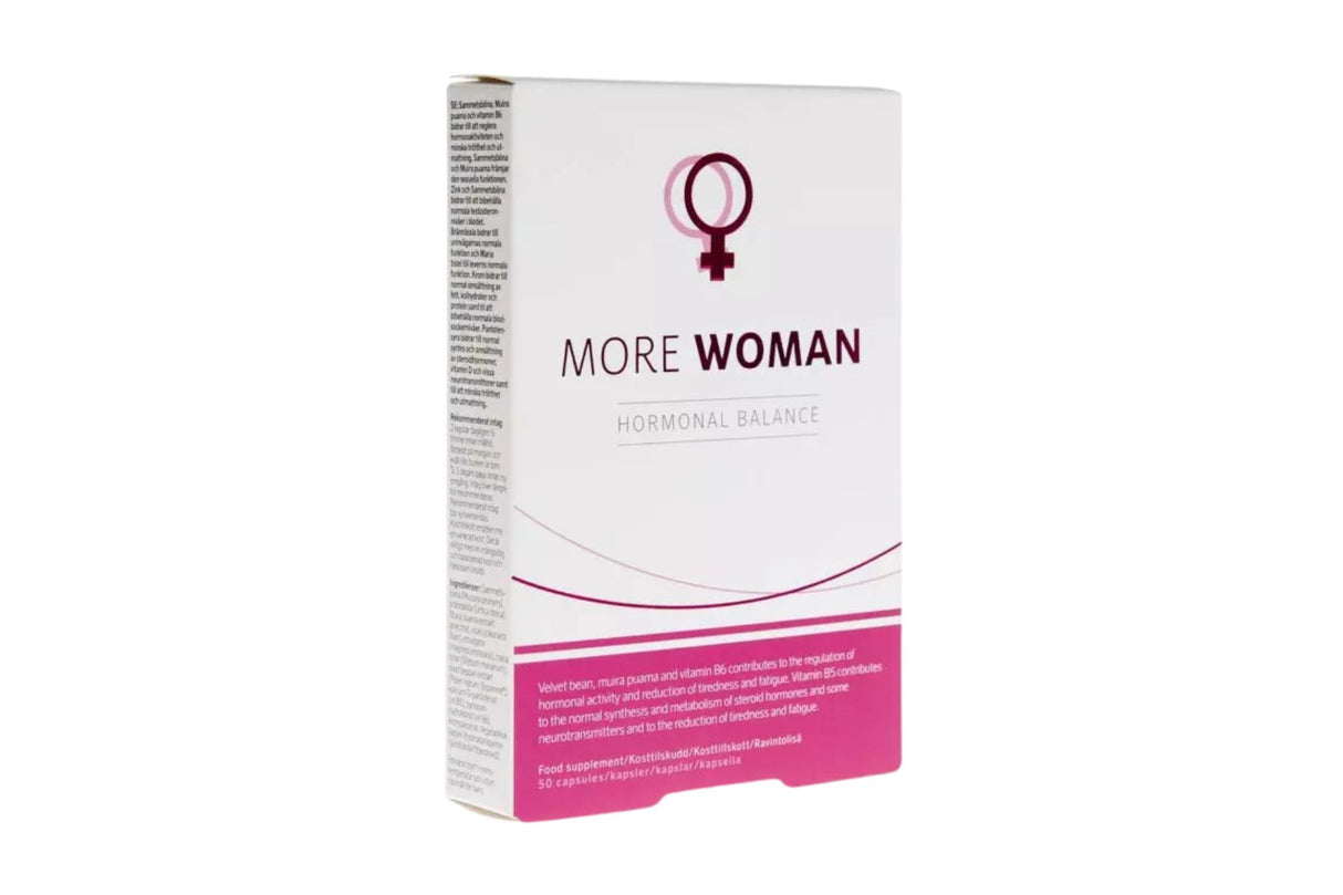 More Woman 50 kapsler – Støtte for Kvinners Hormonbalanse og Velvære