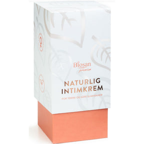 Naturlig intimkrem uten parfyme for sensitiv intimhud