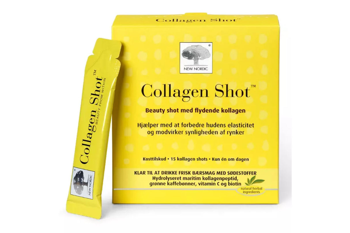 New Nordic Collagen Shot 15 Shots – Skjønnhet innenfra for vakker hud