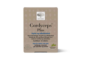 Kosttilskudd med cordyceps i tabletter for styrke og energi.