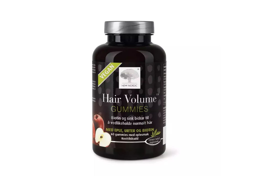 New Nordic Hair Volume Gummies – Hårpleie med Biotin og Sink