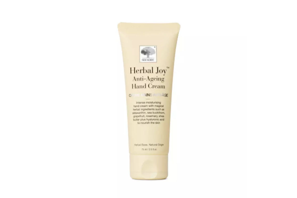 New Nordic Herbal Joy Anti-Aging Hand Cream 75 ml – Intens fuktighetskrem for hender