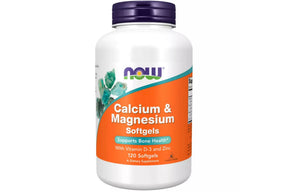 Kosttilskudd med kalsium, magnesium, D3 og sink i kapsler.