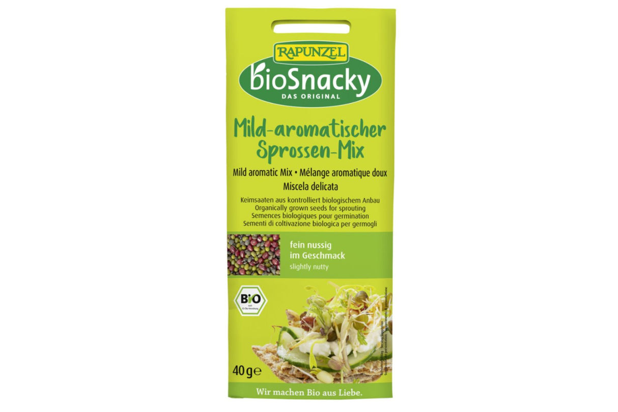 Økologiske Spirefrø Aromatisk 40 g – bioSnacky