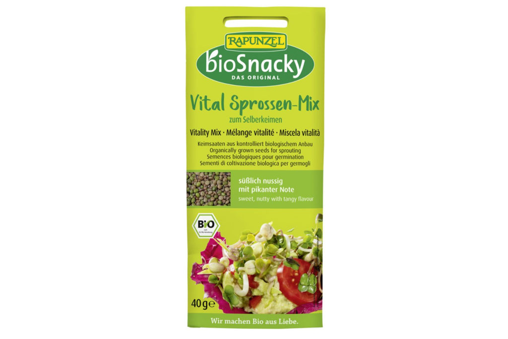 Økologiske Spirefrø Vital Miks 40 g – bioSnacky