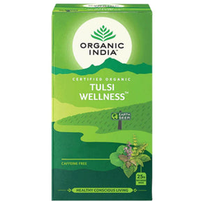Organic India Tulsi Wellness Te Økologisk 25 poser pakning