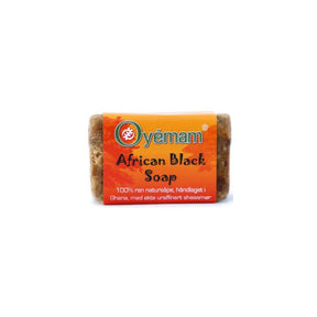 Oyémam African Black Soap med 30 prosent uraffinert sheasmør