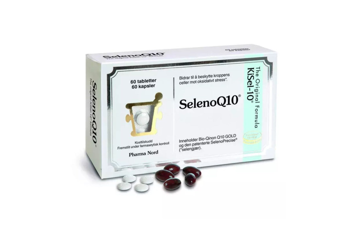 Pharma Nord SelenoQ10 – 60 tabletter + 60 kapsler