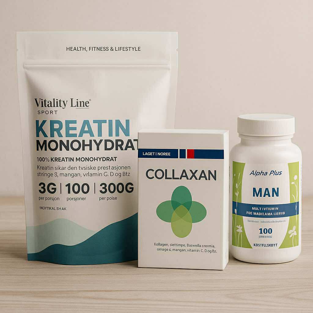 Powerpakke for menn – Energi, ledd og styrke