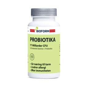 bioform probiotika med 77 milliarder bakterier