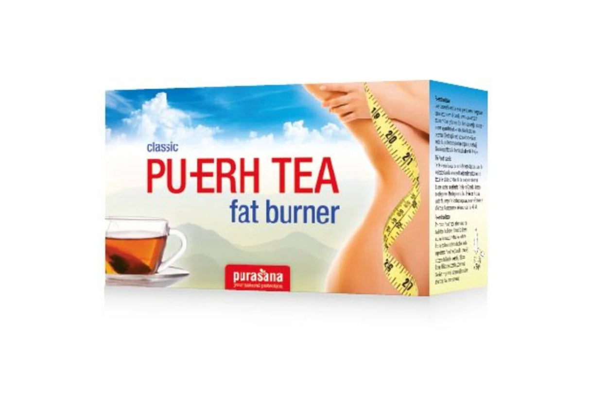 Purasana Pu-Erh Te | 20 poser – Økologisk fermentert te for fordøyelse og rens