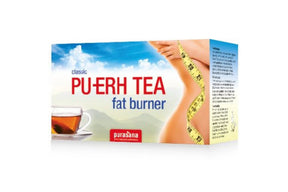 Eske med økologiske Pu-Erh teposer av fermentert te