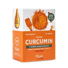 Reumex Curcumin med Longvida og kollagen for ledd og muskler