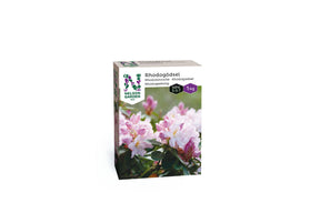 Pose med rhododendrongjødsel for surjordsplanter i hagen