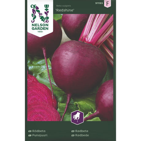 Rødbete Redshine med mørke røtter