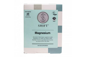 Magnesiumtabletter i boks fra SHIFT, 60 tabletter