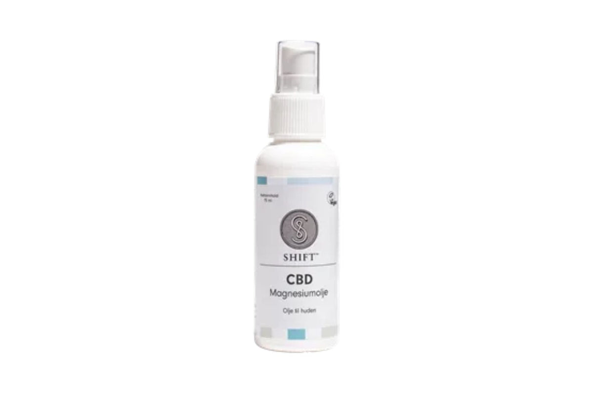 SHIFT™ CBD Magnesiumolje 75 ml – Magnesiumklorid og CBD for huden