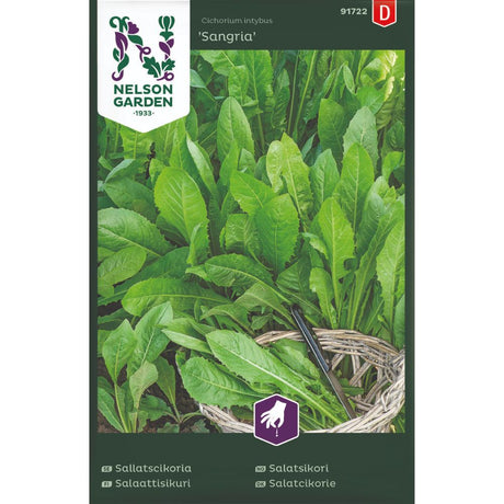 Salatsikori Sangria med grønne blader