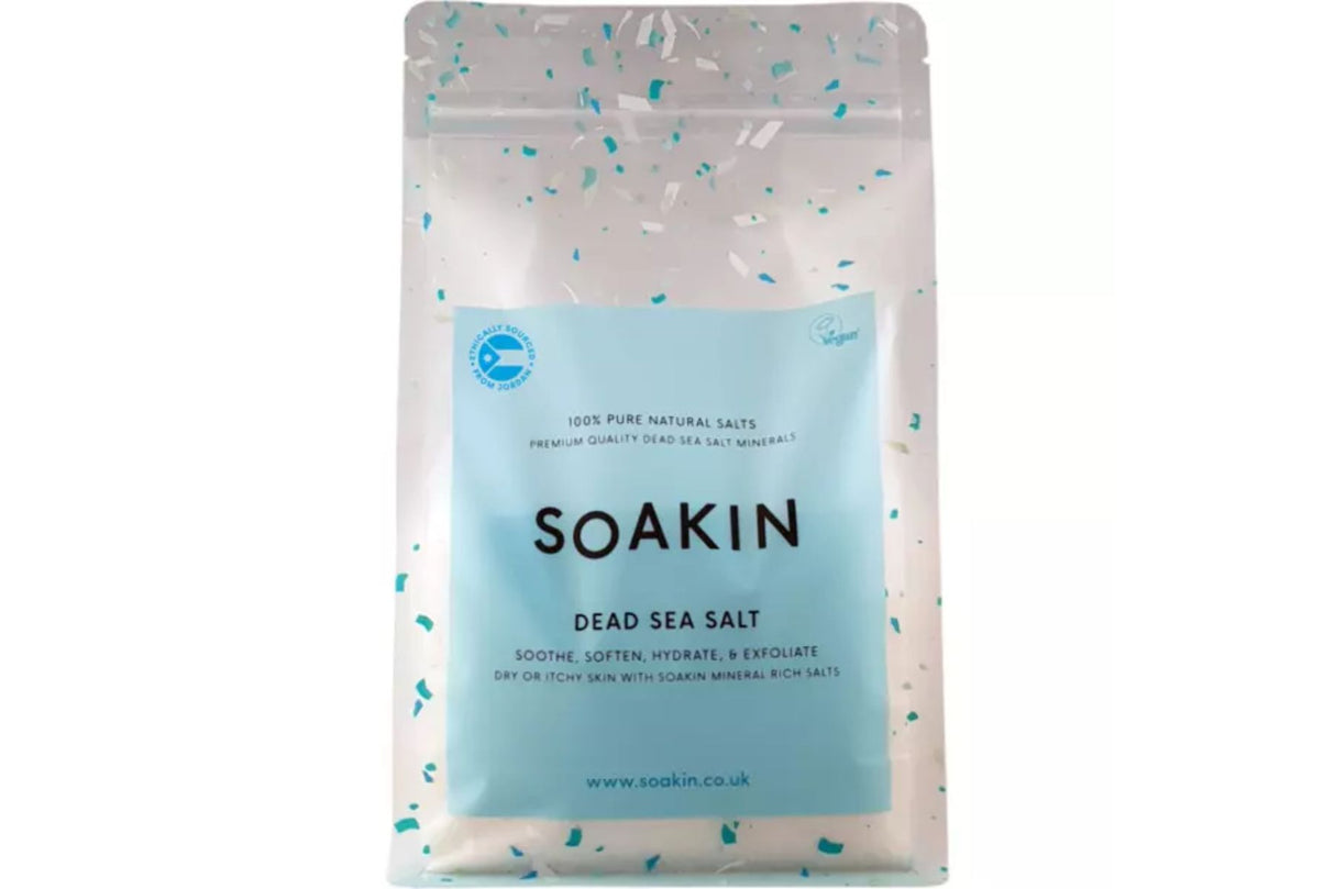 Soakin Dead Sea Salt – Badesalt 1 kg | Naturlig Hudpleie og Avslapning