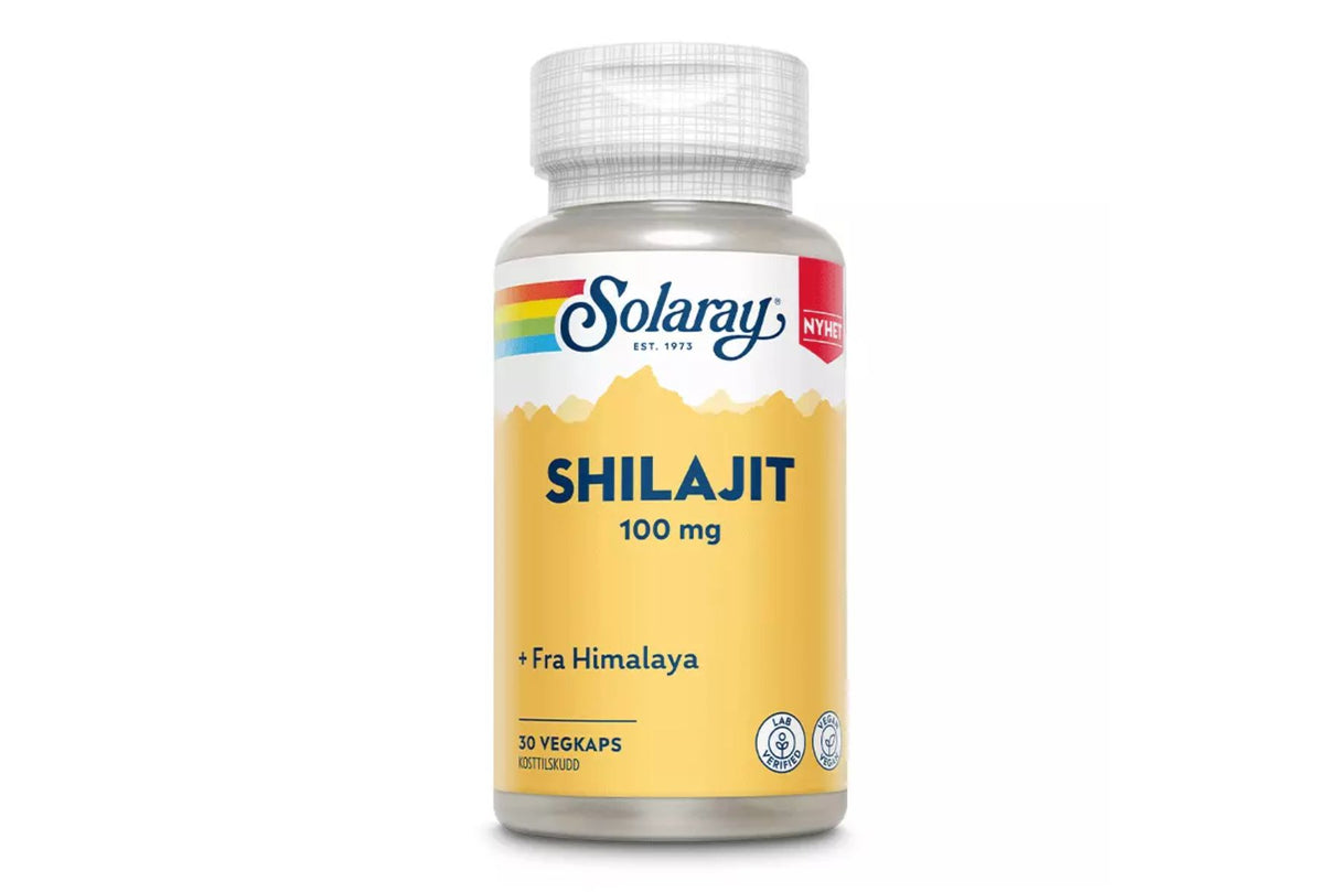 Solaray Shilajit 30 kapsler – Naturlig Kompleks fra Himalaya