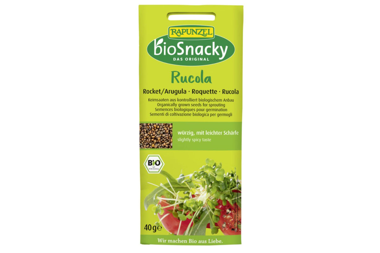 Spirefrø Ruccola 40 g Økologisk – bioSnacky