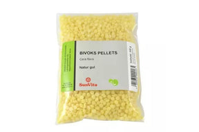 Ubleket, naturlig bivoks fra bikaker, 100 g gul voks