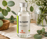 Sunvita Glyserin 100 ml i naturlig omgivelse – fuktighetsgivende glyserin for hud og hår