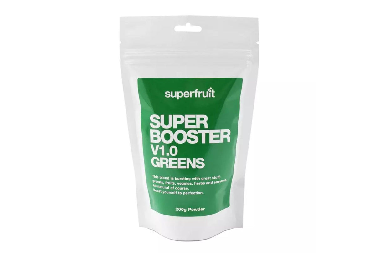 Superfruit Super Booster V1.0 Greens 200 g – Naturlig Grønnsaks- og Algeboost