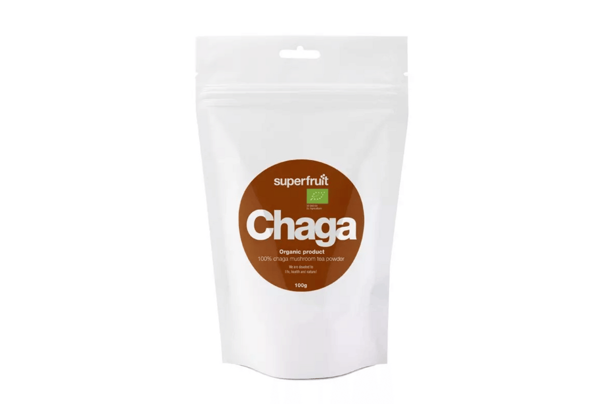 Superfruit økologisk chaga pulver | 100g