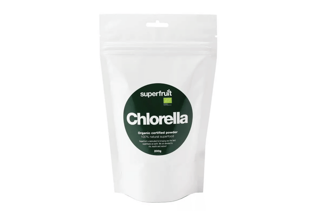 Superfruit Økologisk Chlorella pulver | 200g