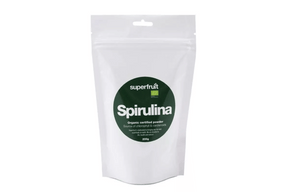 Økologisk spirulina-pulver for energi og næring, 200 g