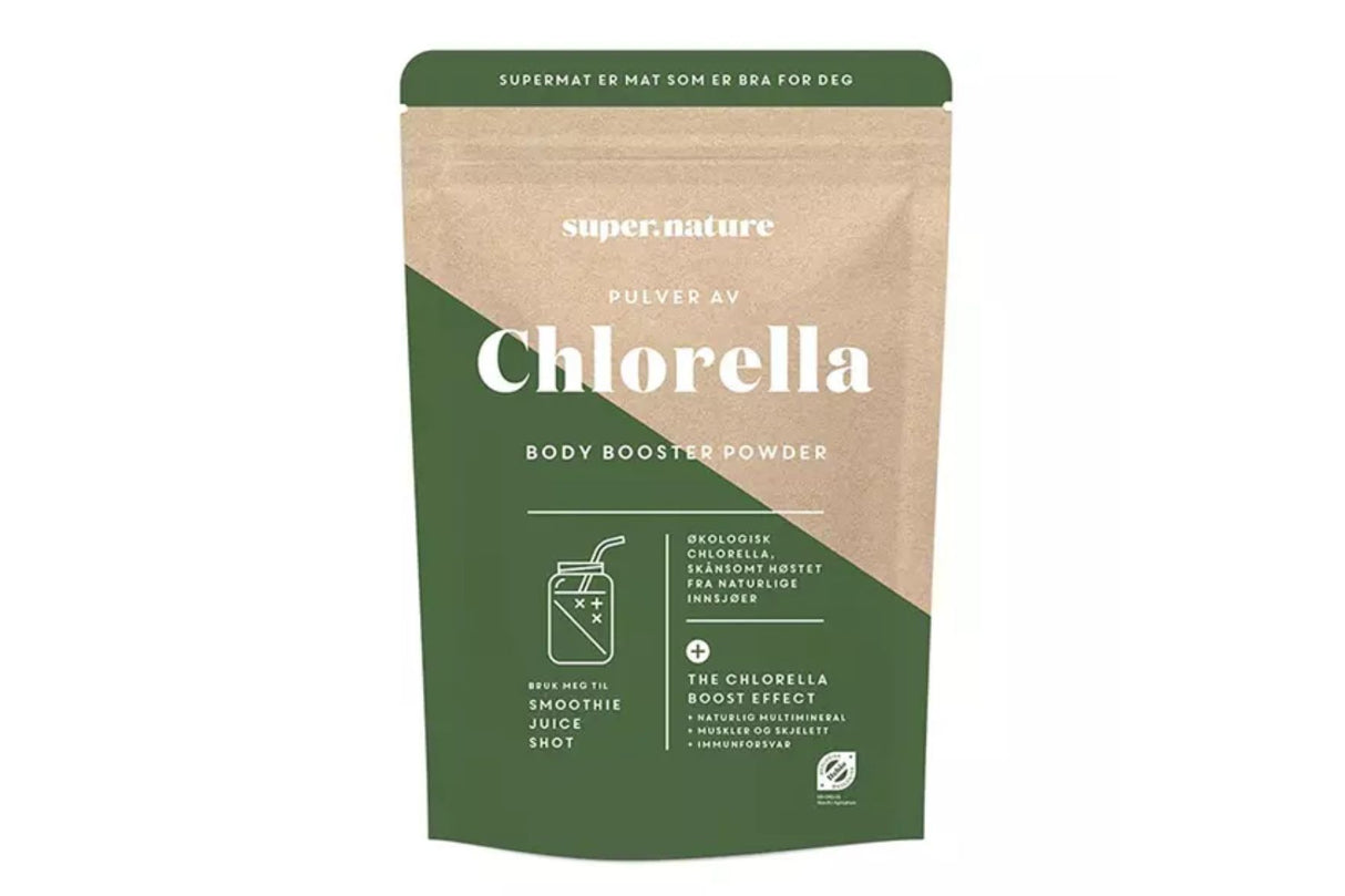 Supernature Chlorella Pulver 150 g – Naturens Multivitamin