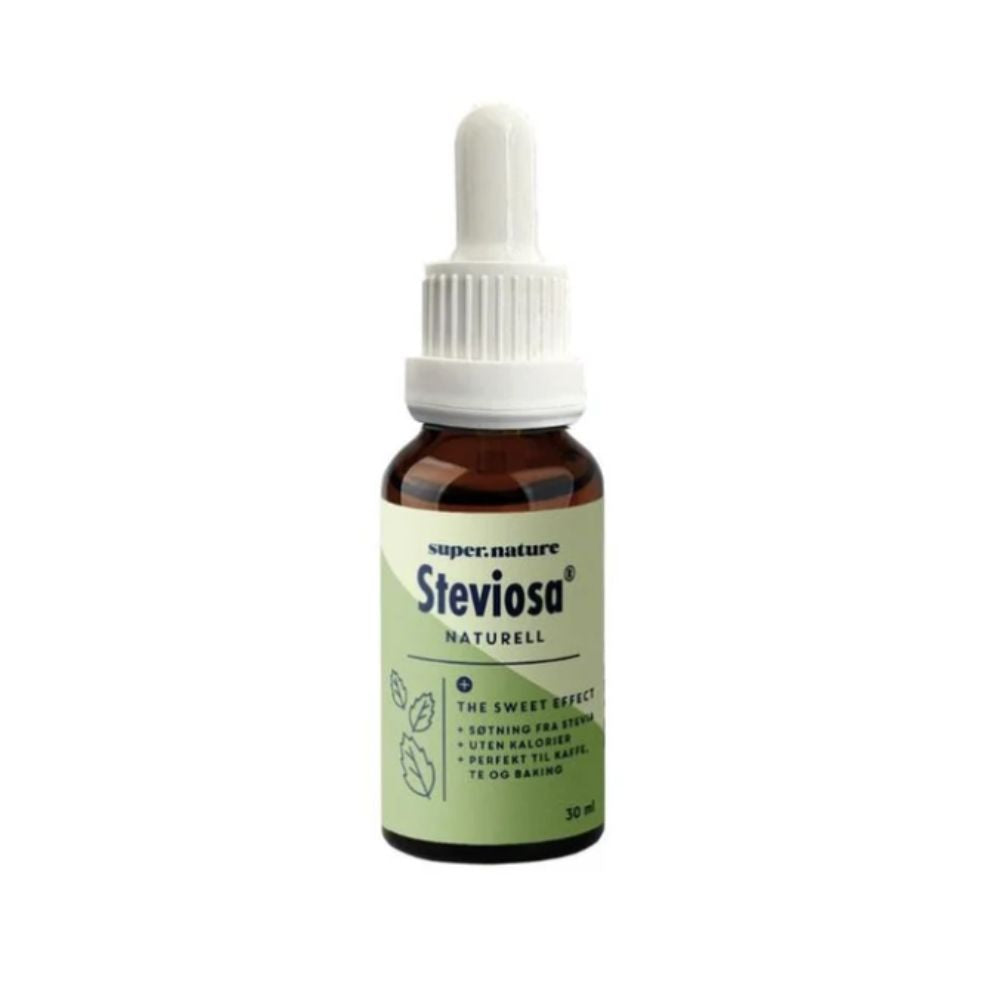 Supernature Steviosa flytende stevia Naturell i 30 ml flaske