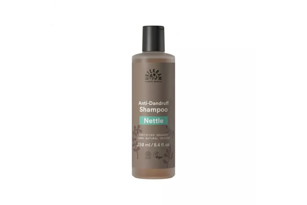 Urtekram Nettle Anti-Dandruff Shampoo – Økologisk Sjampo mot Flass (250 ml)