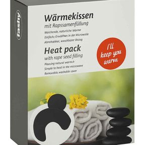 Oval varmepose fra Fashy som gir rask og behagelig varme