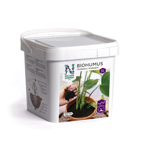 Vermikompost Biohumus for sunn jord og sterke planter